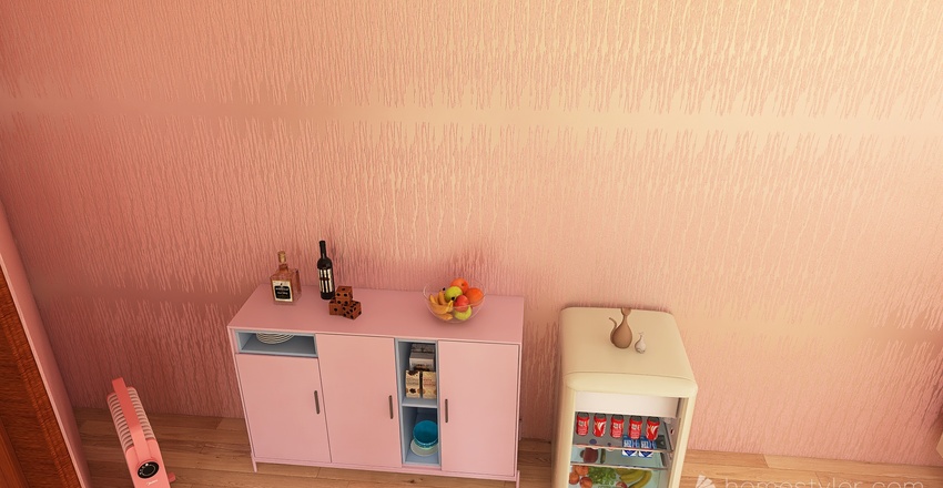 #TeaBreakContest - Pink 3d design renderings