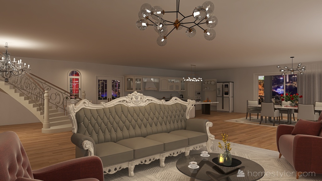 princess house 3d design renderings