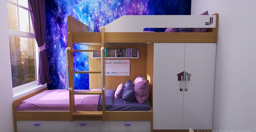 Dorm Room Complex 3d design renderings