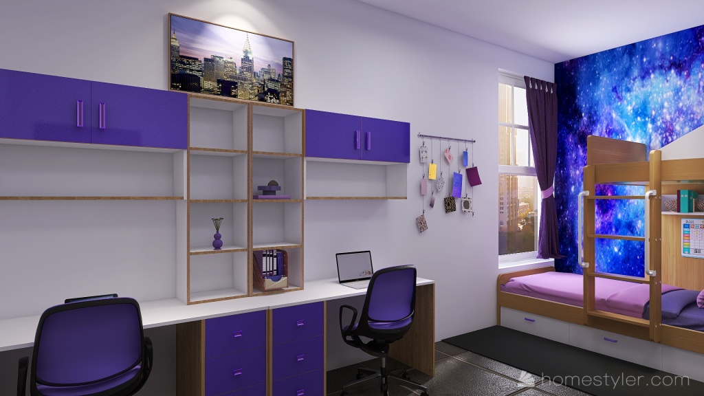 Dorm Room Complex 3d design renderings