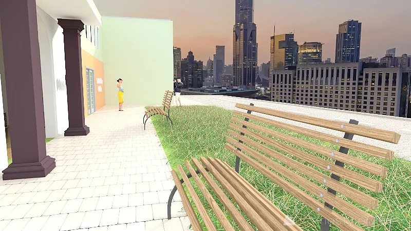 #TeabreakContest-City 3d design renderings