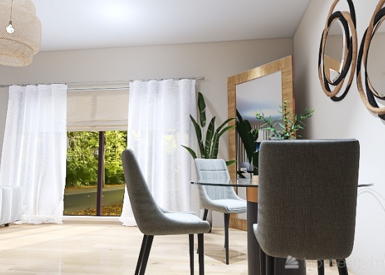 scandi livingroom design Design Rendering