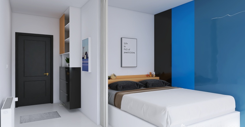 Small Apartment #1 3d design renderings