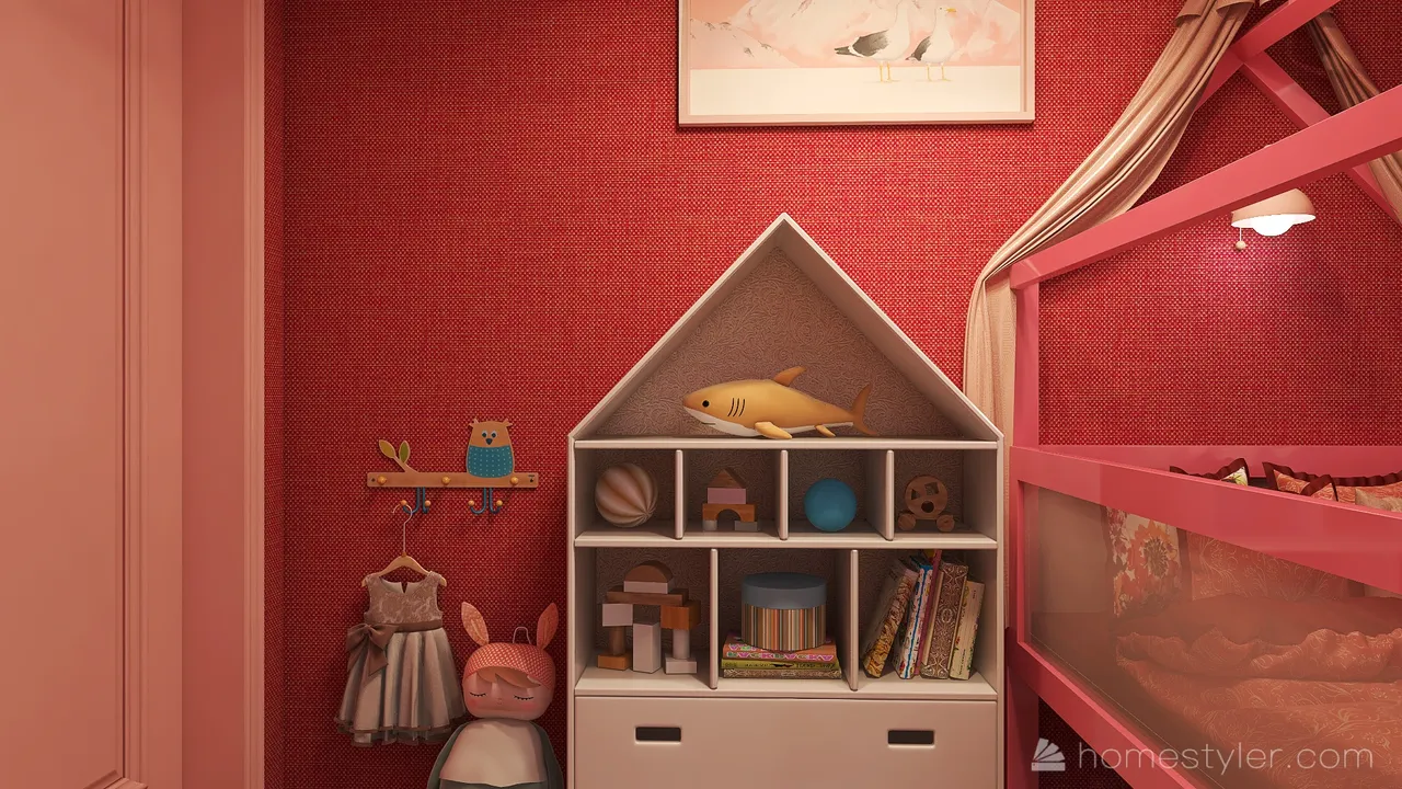 KidsRoom 3d design renderings