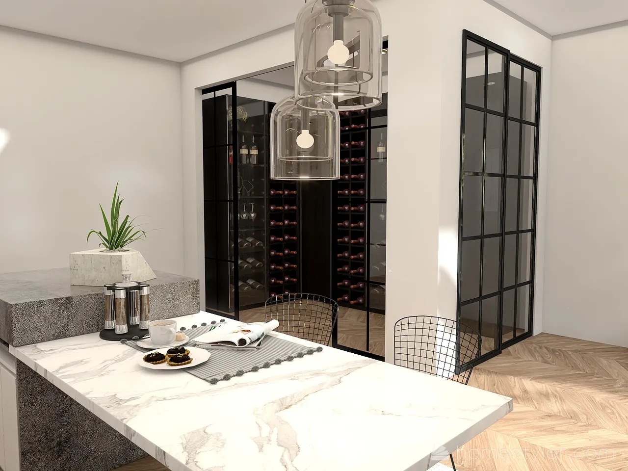 Kitchen 3d design renderings