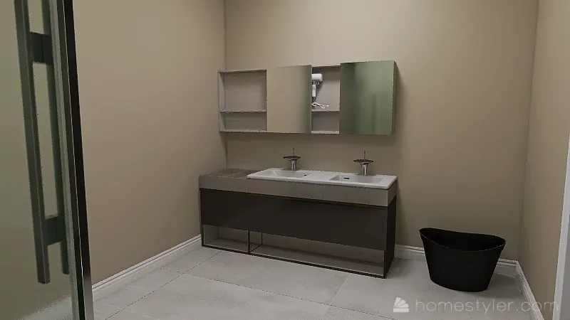 Bathroom 3d design renderings