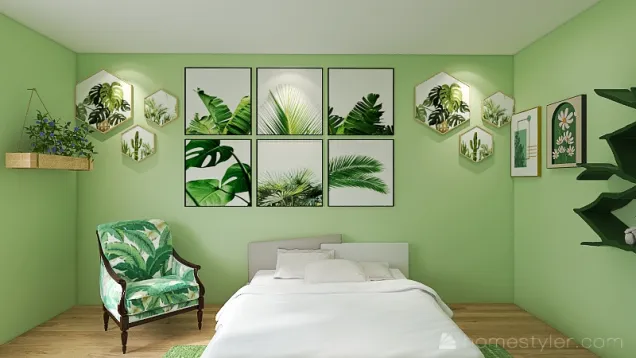 #StPatrickContest|Green Bedroom|
