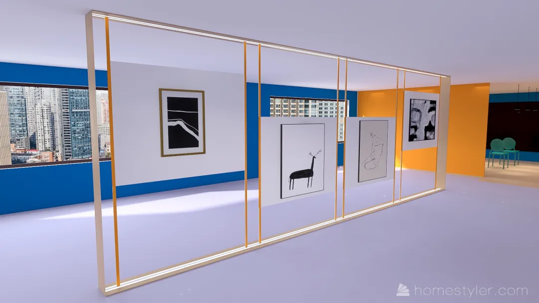 Casa della memoria 3d design renderings