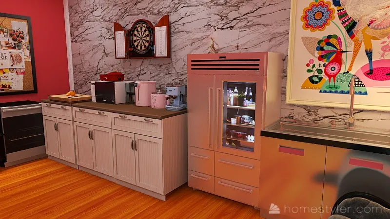 Kitchen 3d design renderings