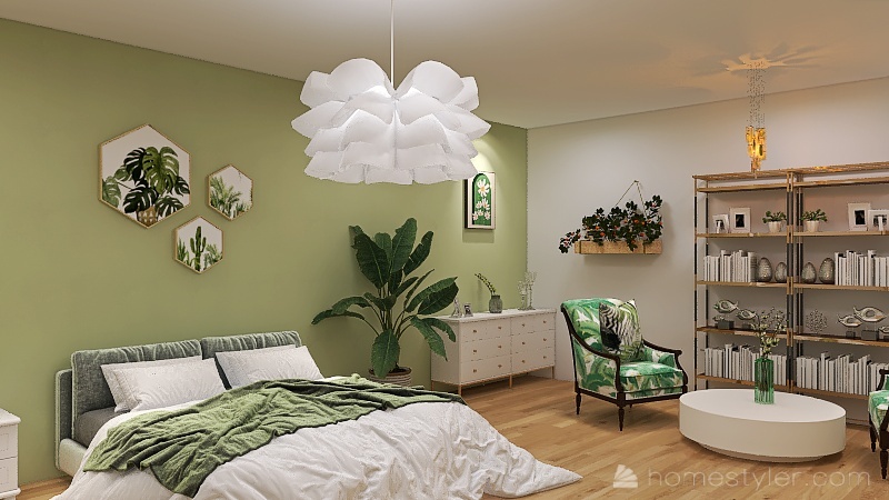 #StPatricksDayContest/ Bedroom 3d design renderings