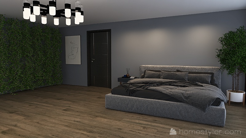 chill almost like summery vibes apartment 3d design renderings