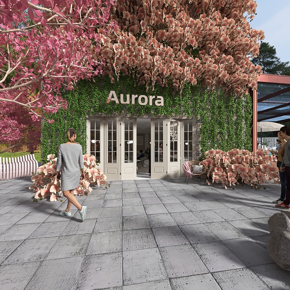 #TeaBreakContest Aurora 3d design renderings