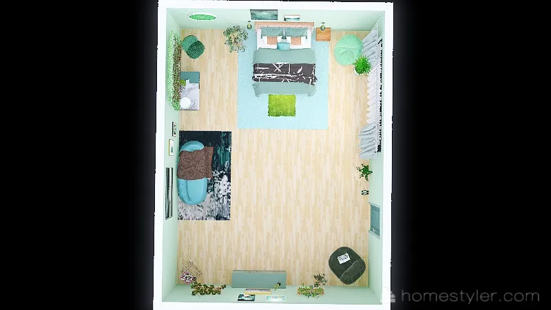 #StPatrickContest - Bedroom- 3d design picture 61.11