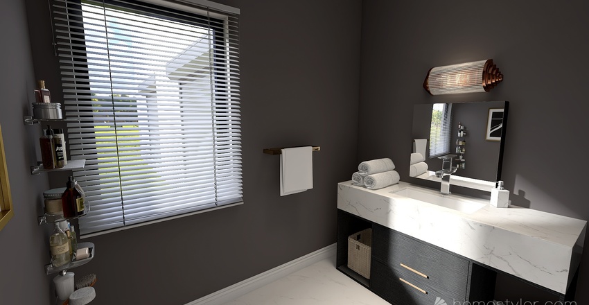 Bathroom 3d design renderings