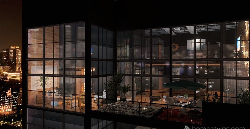 14 Union Penthouse 3d design renderings