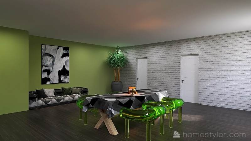 #StPatrickContest-Apartment 3d design renderings