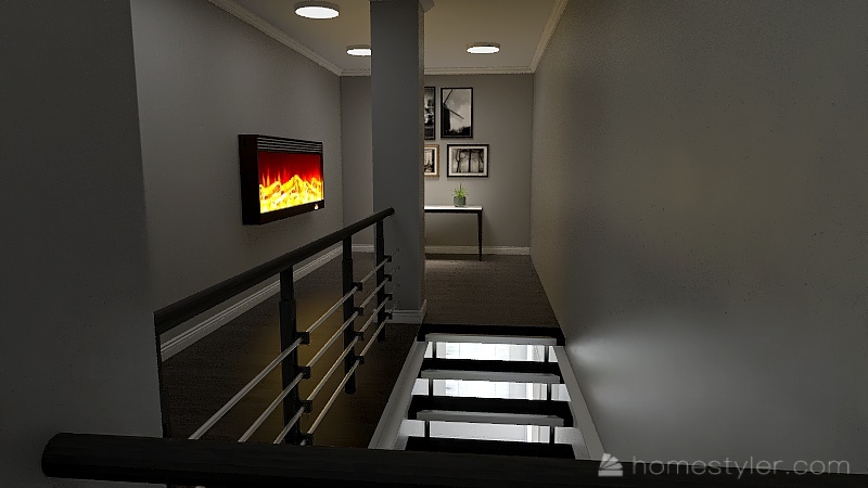 Hallway 3d design renderings
