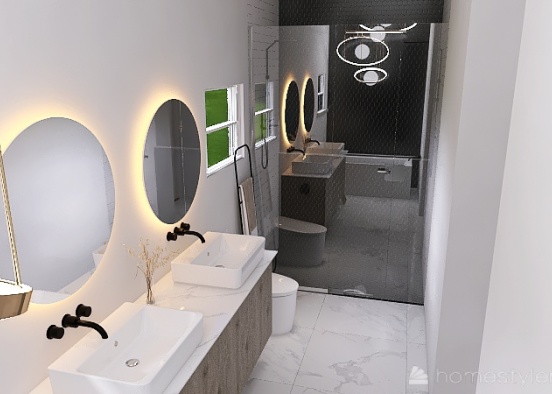 newlayout Pitts Bathroom Design Rendering