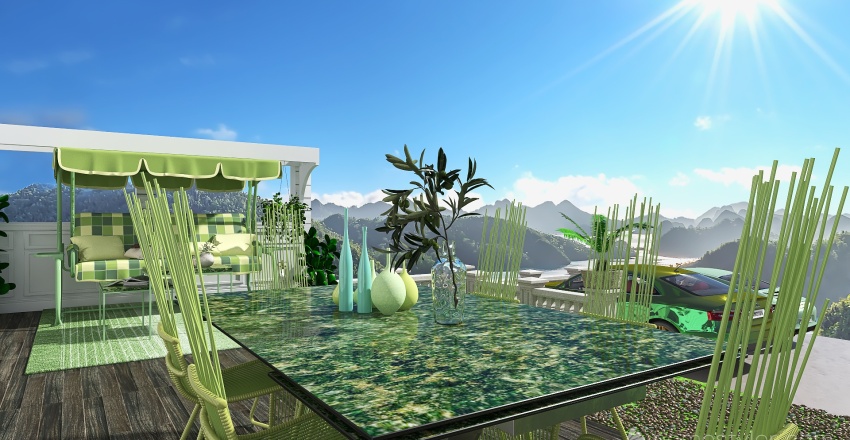 #StPatrickContest-Green Dream 3d design renderings