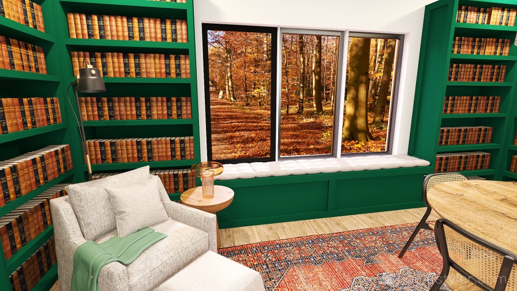 Green Library #StPatrickContest 3d design renderings