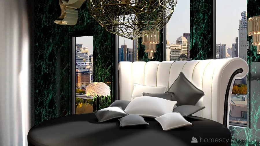#StPatrickContest - Emerald Chamber 3d design renderings