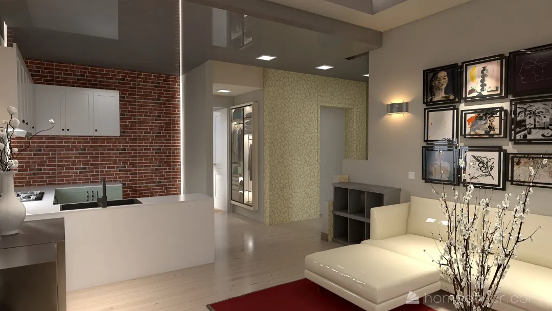 Copy of Casa 2022 soppalco alto 3d design renderings