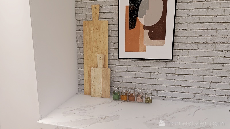Casa da Paula e do Moisés 3d design renderings