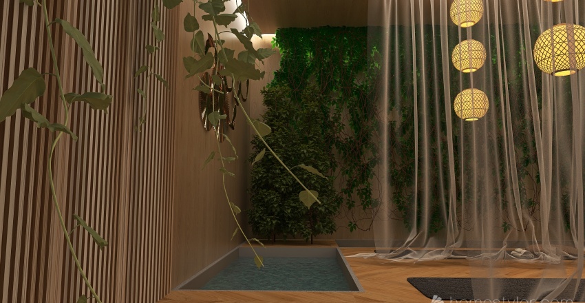 #StPatrickContest - Meditation Room 3d design renderings
