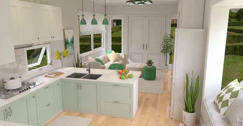 A Touch of Green #StPatrickContest 3d design renderings