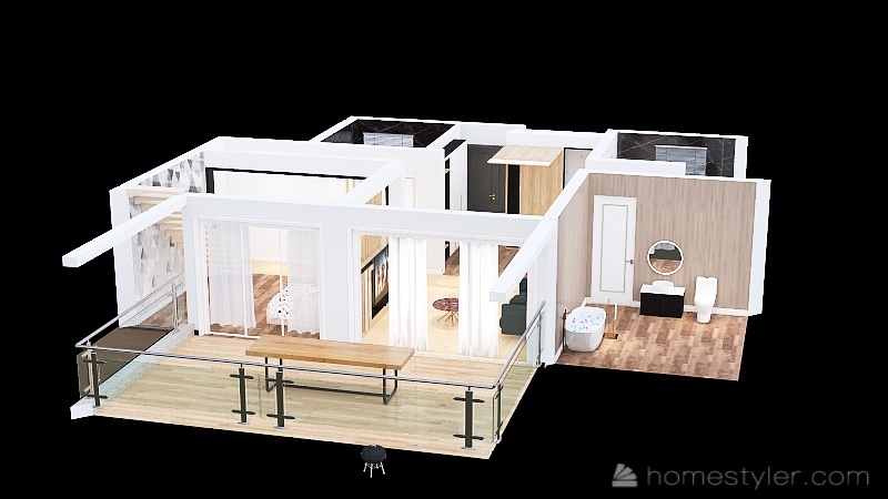 Abby's fixer upper house 3d design picture 99.88