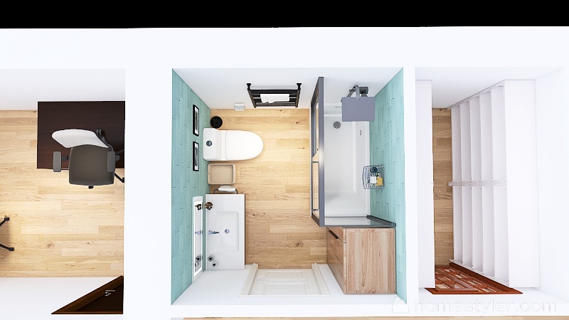 Copy of Proyecto 2.0 lavadora en cocina 3d design renderings