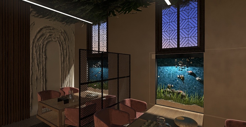 #TeaBreakContest - The aquamarines 3d design renderings