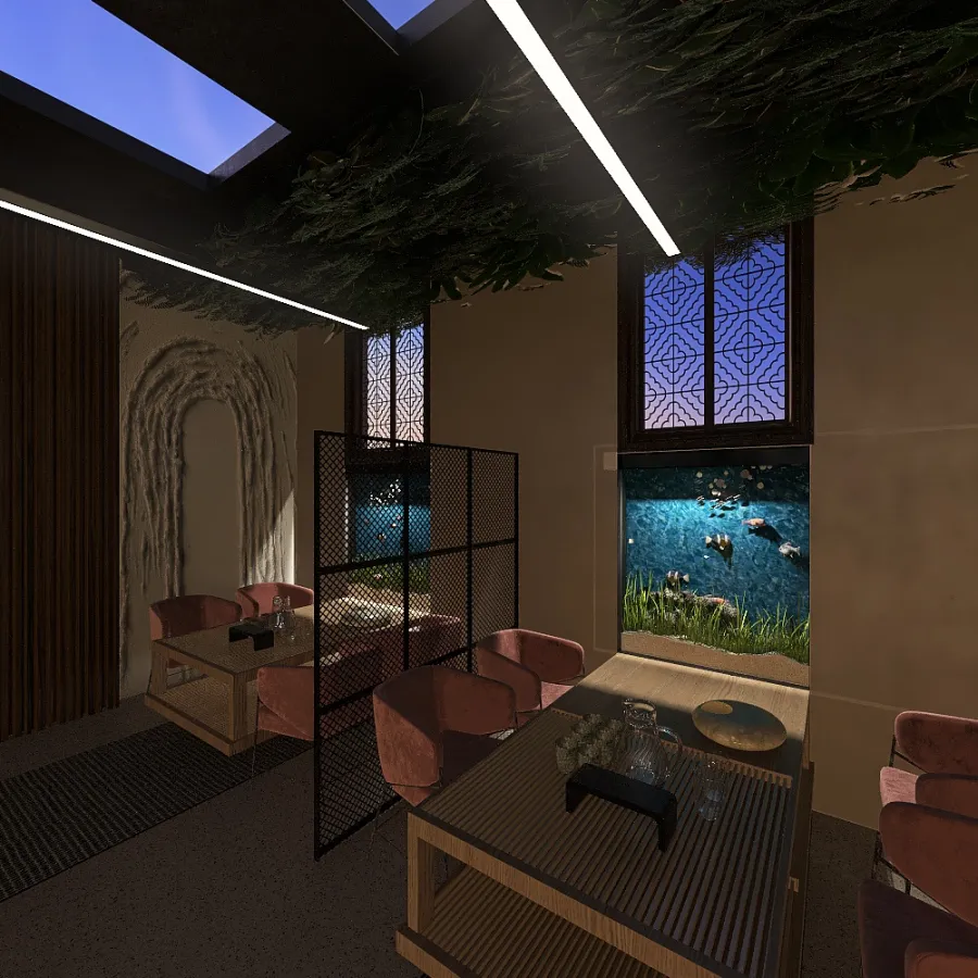 #TeaBreakContest - The aquamarines 3d design renderings