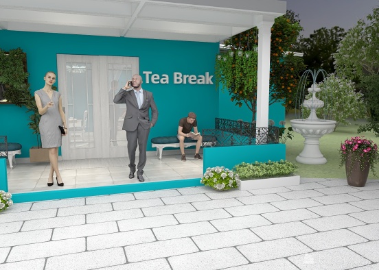 #TeaBreakContest- surrounded by nature Design Rendering