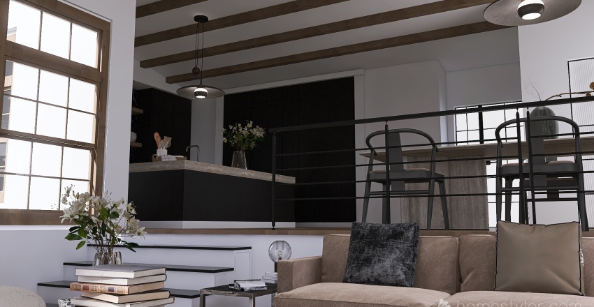 WabiSabi artists loft 3d design renderings