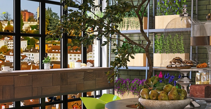 jungle corner green bar #StPatrickContest 3d design renderings