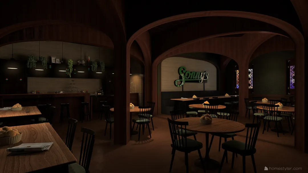 #StPatrickContest_Sonny's Pub 3d design renderings