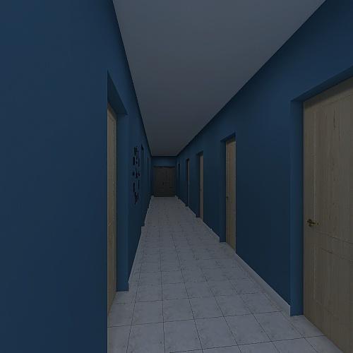 Copy of коридор 2 3d design renderings
