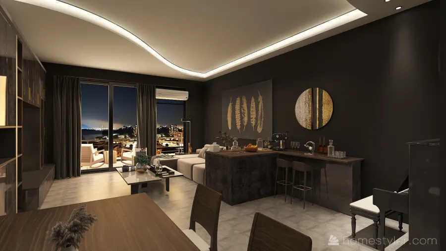 Hong Kong Luxury 3d design renderings
