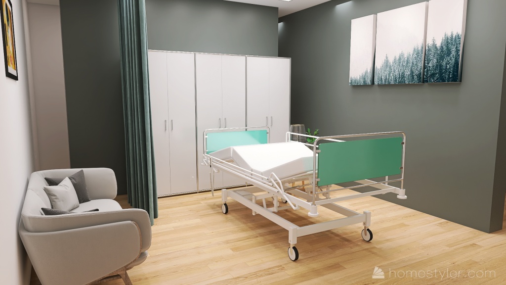 Hospital 3d design renderings
