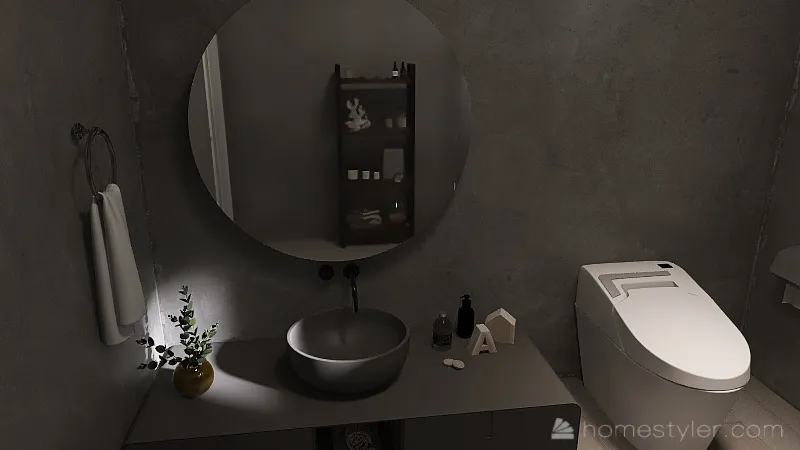 Bathroom 3d design renderings