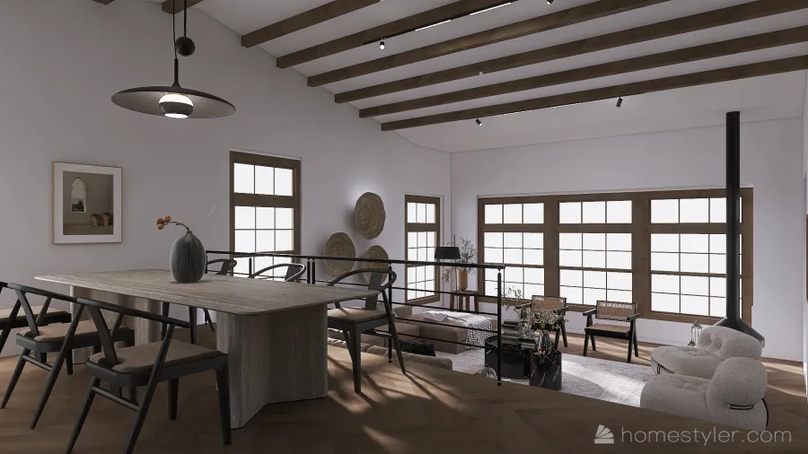WabiSabi artists loft 3d design renderings