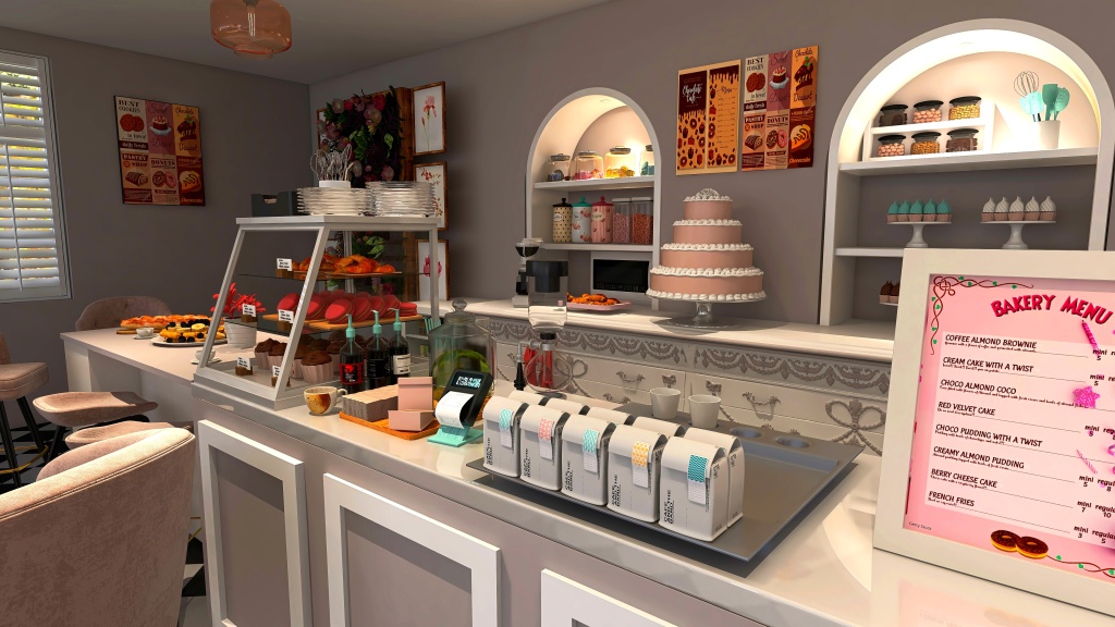 BakeryK&K 3d design renderings