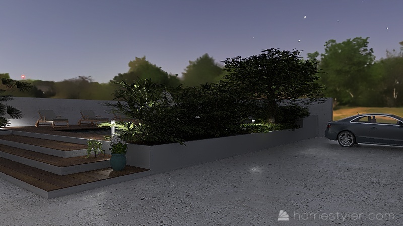 villa moderne 3d design renderings