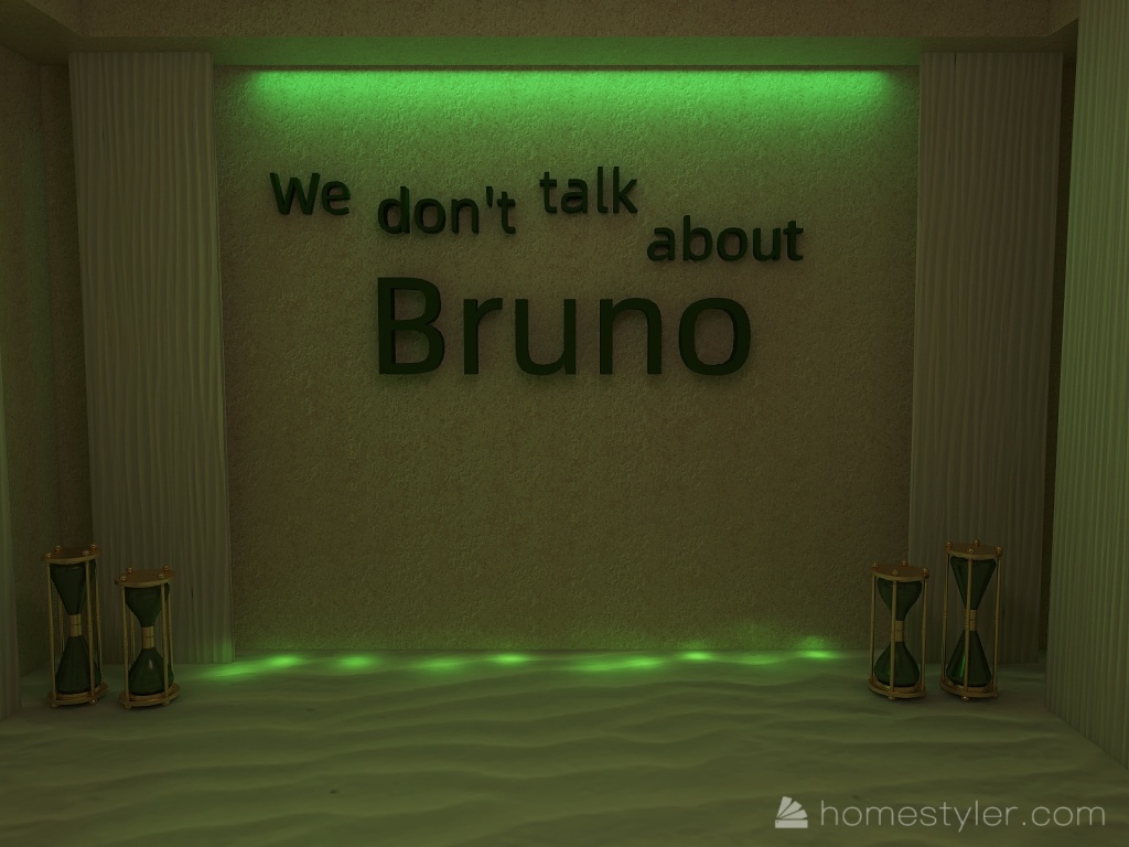 We Don't Talk About Bruno 3d design renderings