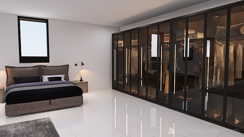 futuristic hotel (room) 3d design renderings