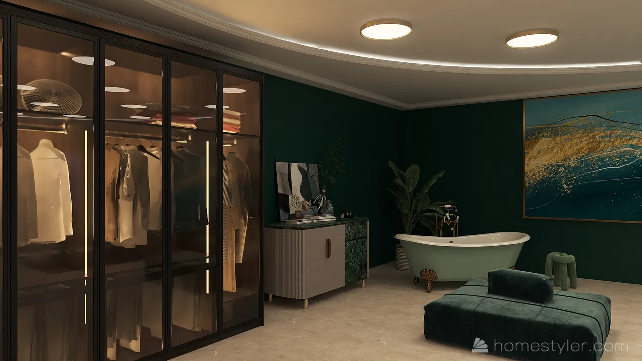 Bedroom 3d design renderings