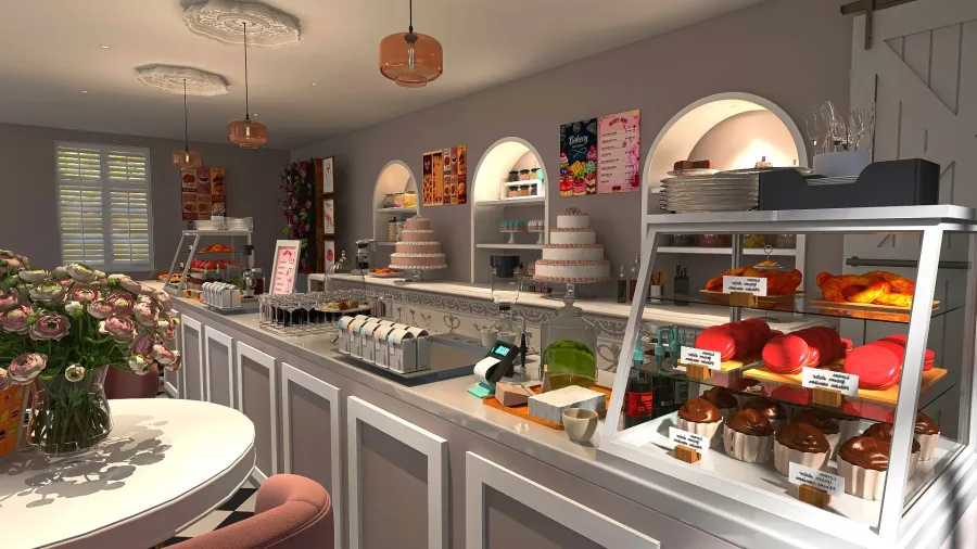 BakeryK&K 3d design renderings