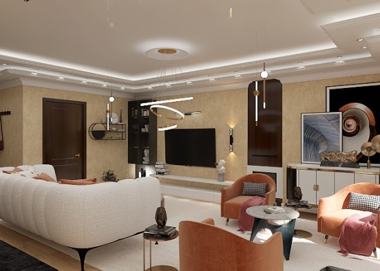 Design - living room - 100422-1321 Design Rendering