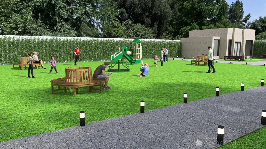 #StPatrickContest - park 3d design renderings